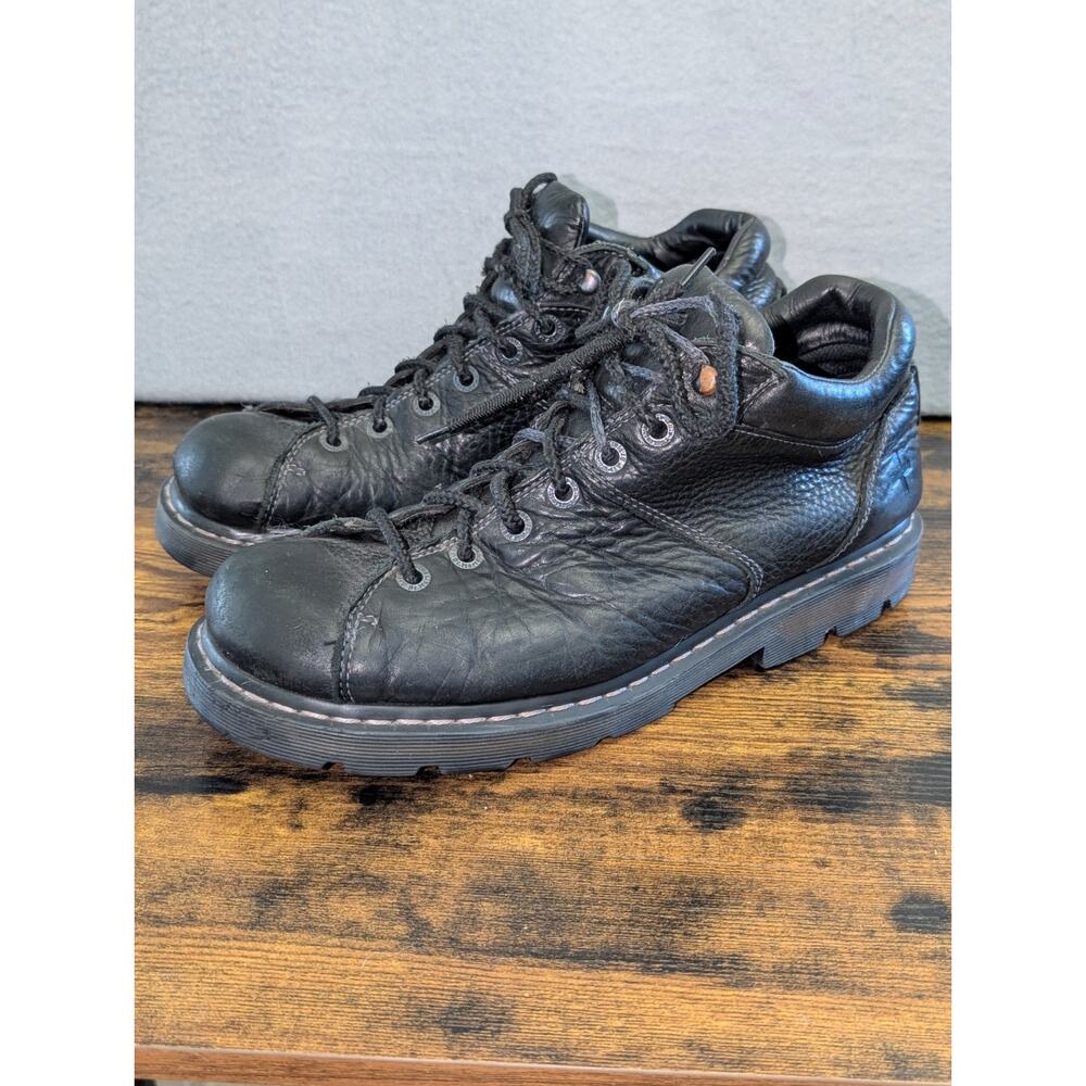 Dr Martens Mens 13 11528 Black Leather Ankle Boots Mens Very Nice Very Clean - Picture 2 of 8